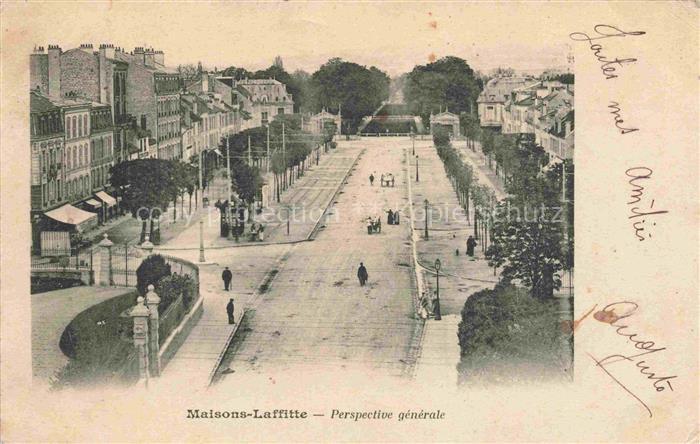 Maisons-Laffitte Saint-Germain-en-Laye 78 Yvelines Perspective générale