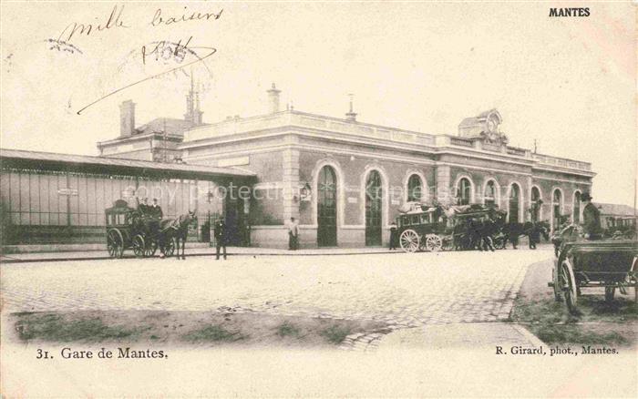 MANTES-SUR-SEINE Mantes-la-Jolie 78 Yvelines La gare