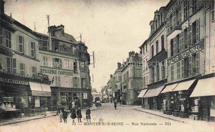 MANTES-SUR-SEINE Mantes-la-Jolie 78 Yvelines Rue Nationale
