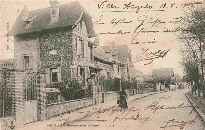 Meulan-les-Mureaux Mantes-la-Jolie 78 Yvelines Boulevard de l'Obette