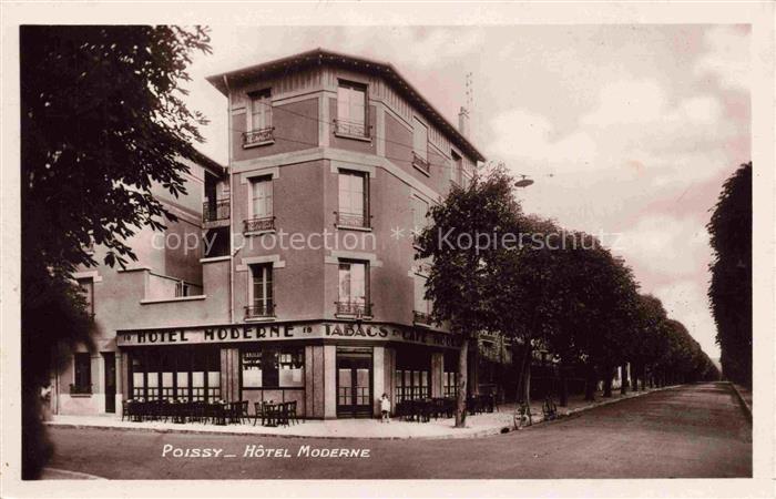 Poissy Saint-Germain-en-Laye 78 Yvelines Hôtel Moderne