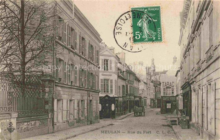 Meulan-les-Mureaux Mantes-la-Jolie 78 Yvelines Rue du Fort