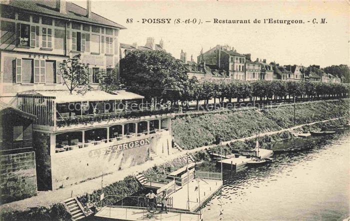 Poissy Saint-Germain-en-Laye 78 Yvelines Restaurant de l'Esturgeon