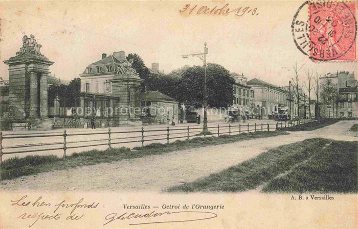 VERSAILLES 78 Octroi de l'Orangerie