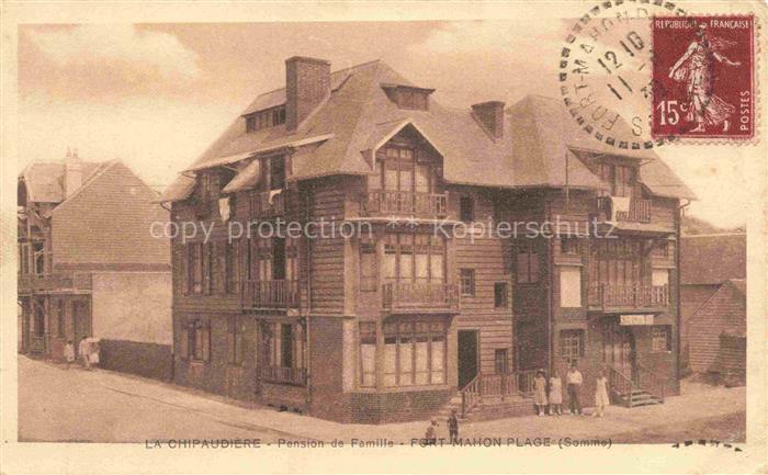 Fort-Mahon-Plage Abbeville 80 Somme La Chipaudière Pension de Famille