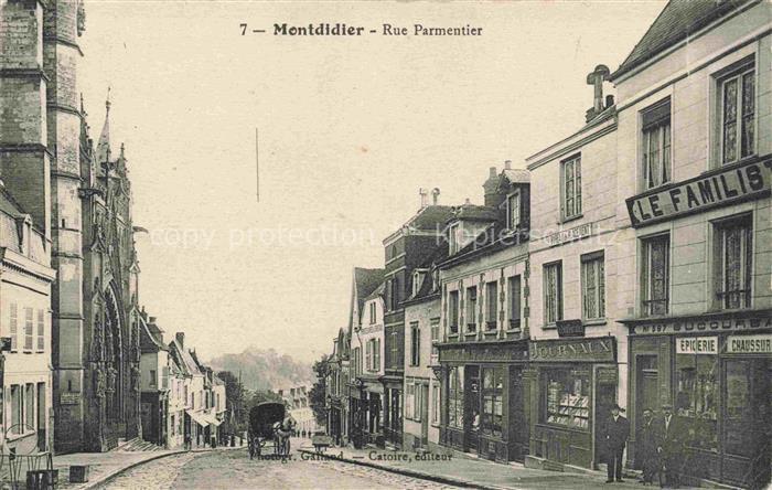 Montdidier  Mondidier 80 Somme Rue Parmentier