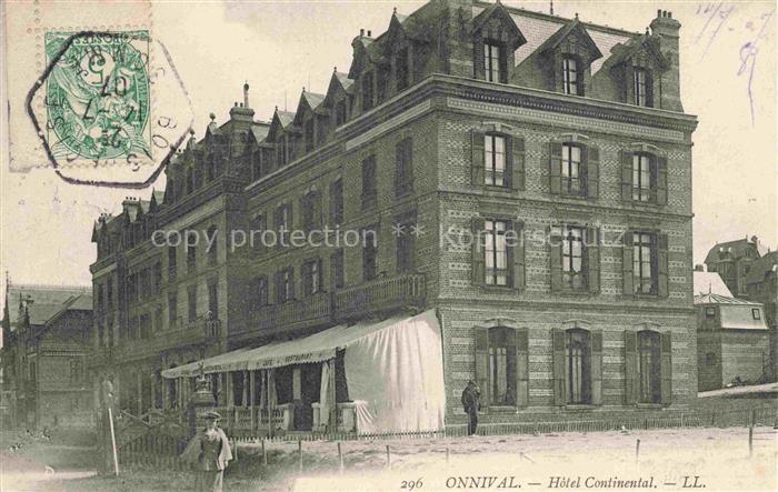Onival-sur-Mer Ault ABBEVILLE 80 Somme Hôtel Continental