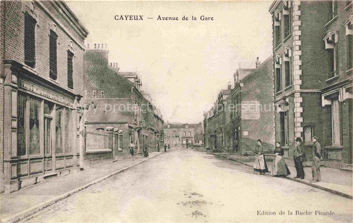 CAYEUX -SUR-MER Abbeville 80 Somme Avenue de la Gare
