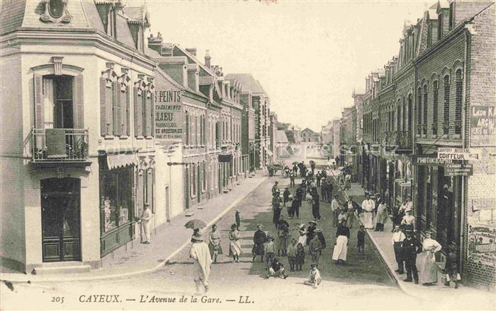 CAYEUX -SUR-MER Abbeville 80 Somme Avenue de la Gare