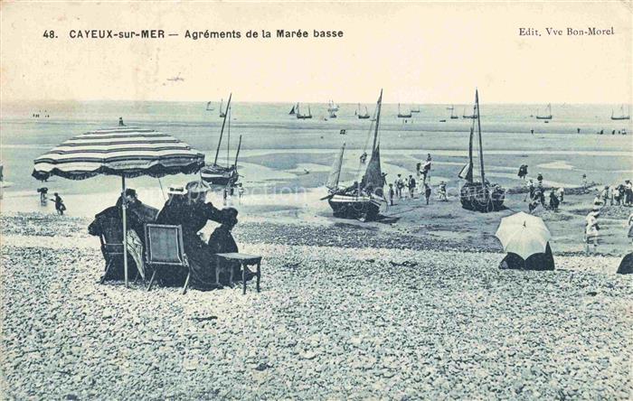 CAYEUX -SUR-MER Abbeville 80 Somme Agréments de la marée basse
