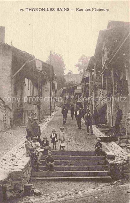 Thonon-les-Bains 74 Haute-Savoie Rue de Pêcheurs