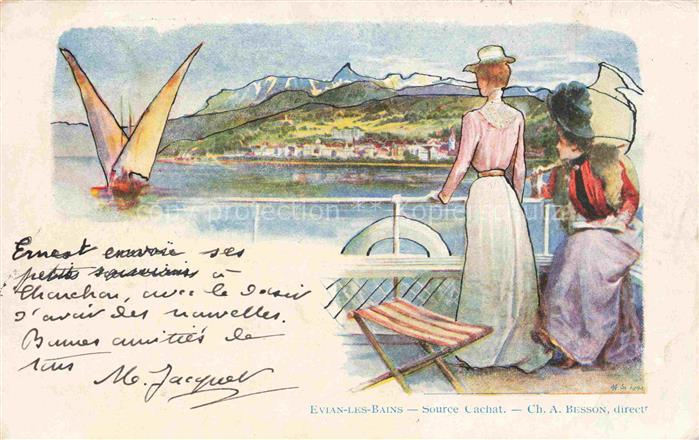 Evian-les-Bains Thonon-les-Bains 74 Haute-Savoie Source Cachat Eau Minerale Kuen