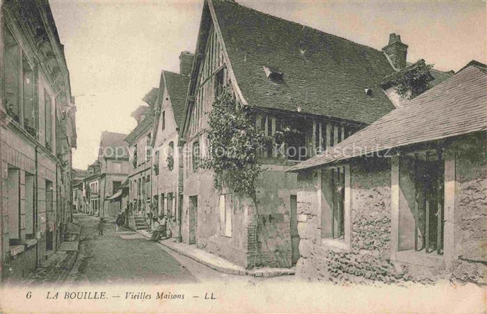 La Bouille ROUEN 76 Seine-Maritime Vieilles maisons