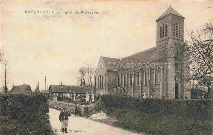 Bacqueville-en-Caux Dieppe 76 Seine-Maritime Eglise de Pierreville