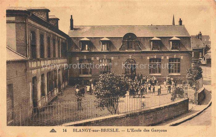 Blangy-sur-Bresle DIEPPE 76 Seine-Maritime Ecole des Garcons