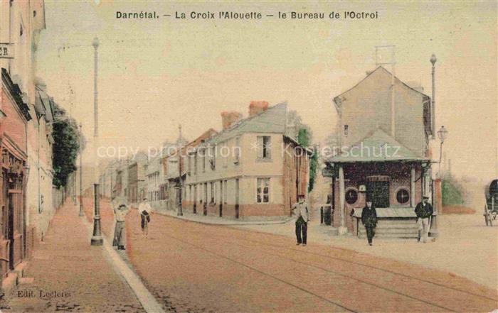 Darnetal ROUEN 76 Seine-Maritime La Croix l'Alouette Bureau de l'Octroi