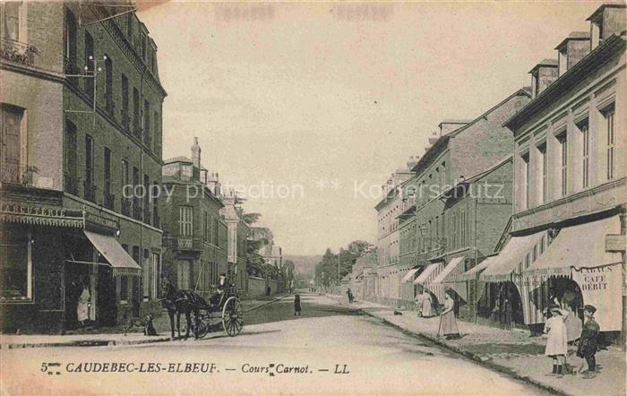 Caudebec-les-Elbeuf ROUEN 76 Seine-Maritime Cours Carnot