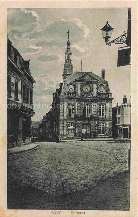 Roye  Montdidier 80 Somme Hôtel de Ville Rathaus