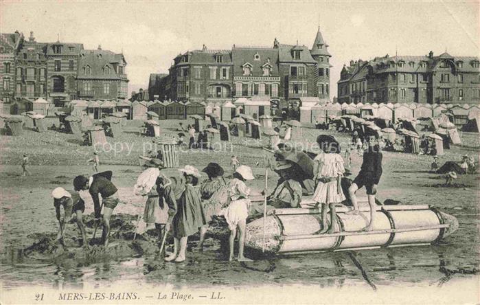 MERS-LES-BAINS MERS-SUR-MER Abbeville 80 Somme La plage