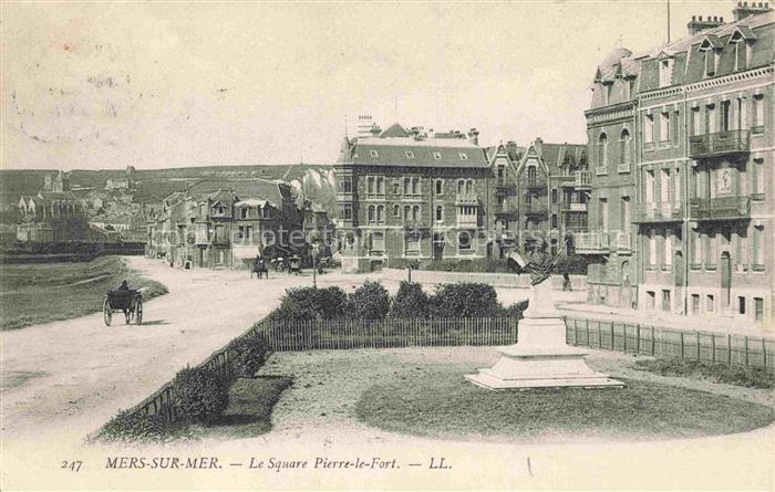 MERS-SUR-MER MERS-LES-BAINS Abbeville 80 Somme Le Square Pierre-le-Fort