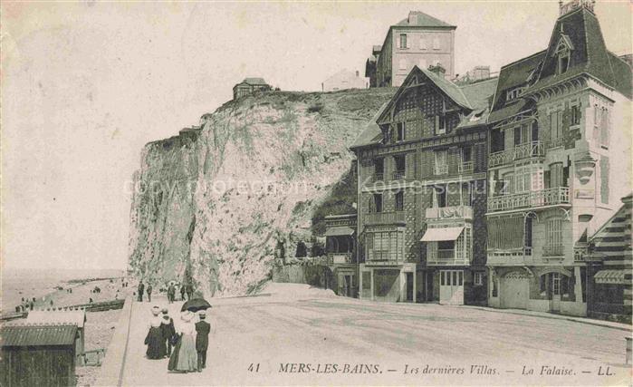 MERS-LES-BAINS MERS-SUR-MER Abbeville 80 Somme Les dernières villas