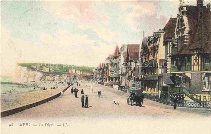 MERS-LES-BAINS MERS-SUR-MER Abbeville 80 Somme La digue