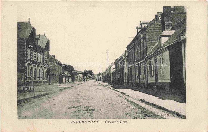 Pierrepont-sur-Avre Montdidier 80 Somme Grande Rue