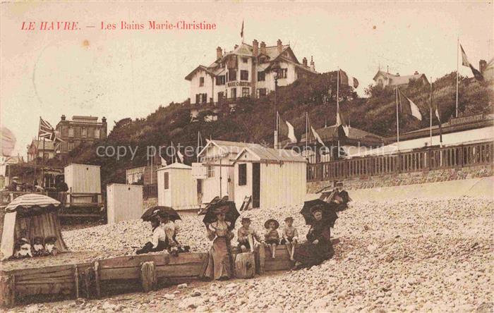 LE HAVRE 76 Les Bains Marie-Christine