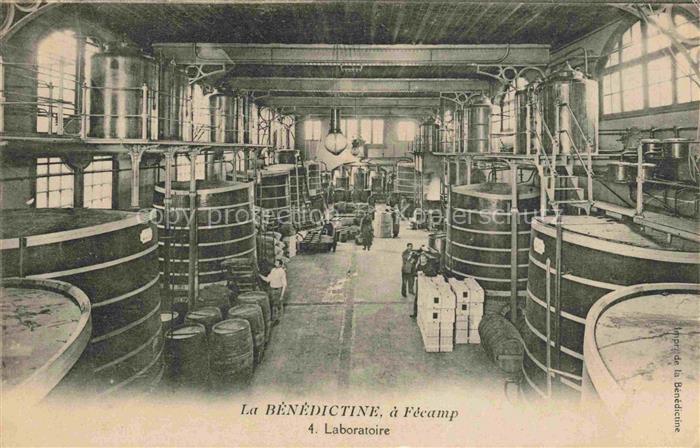 FECAMP Le Havre 76 Seine-Maritime La Bénédictine 4. Laboratoire