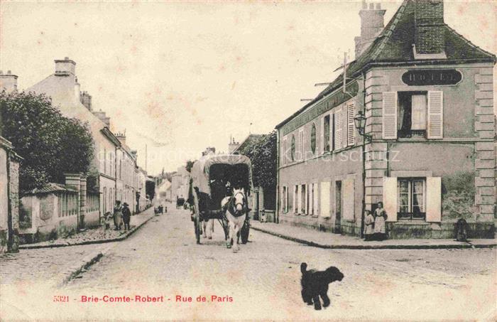 Brie-Comte-Robert MELUN 77 Seine-et-Marne Rue de Paris
