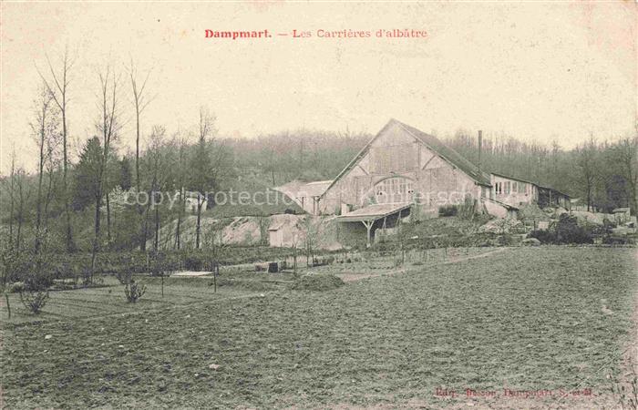 Dampmart Torcy 77 Seine-et-Marne Les Carrières d'albâtre