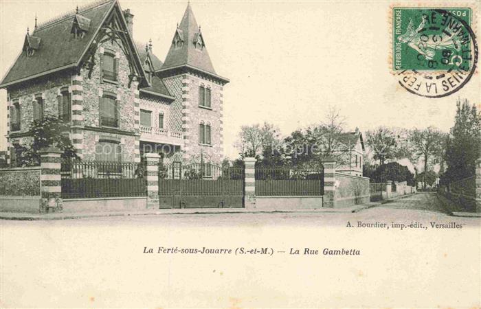 La Ferte-sous-Jouarre Meaux 77 Seine-et-Marne La Rue Gambetta