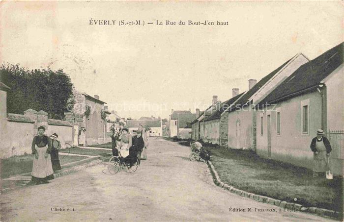 Everly PROVINS 77 Seine-et-Marne Rue du Bout-d'en haut