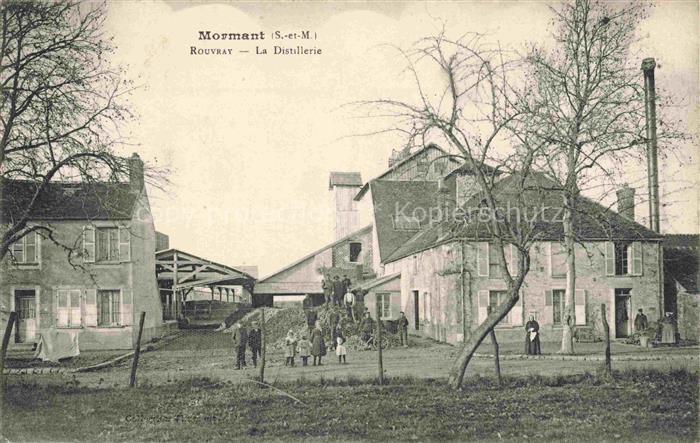 Mormant MELUN 77 Seine-et-Marne Rouvray La Distillerie Correspondence Militaire