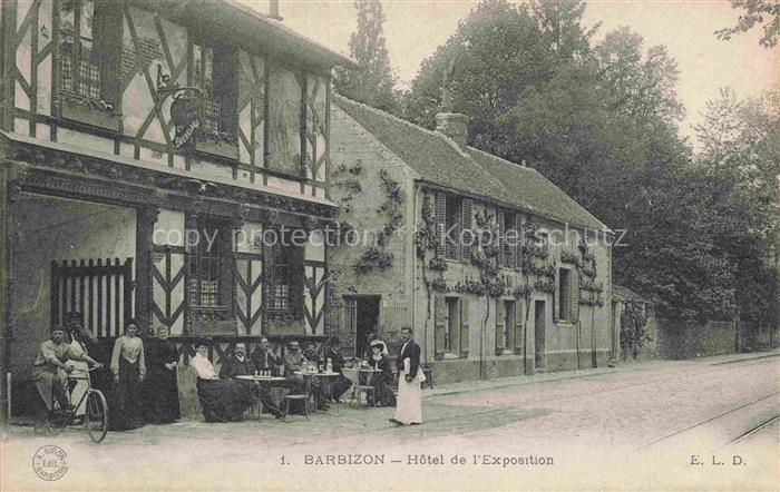 Barbizon Fontainebleau 77 Seine et Marne Hôtel de l'Exposition