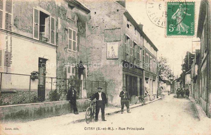 Citry MEAUX 77 Seine-et-Marne Rue Principale