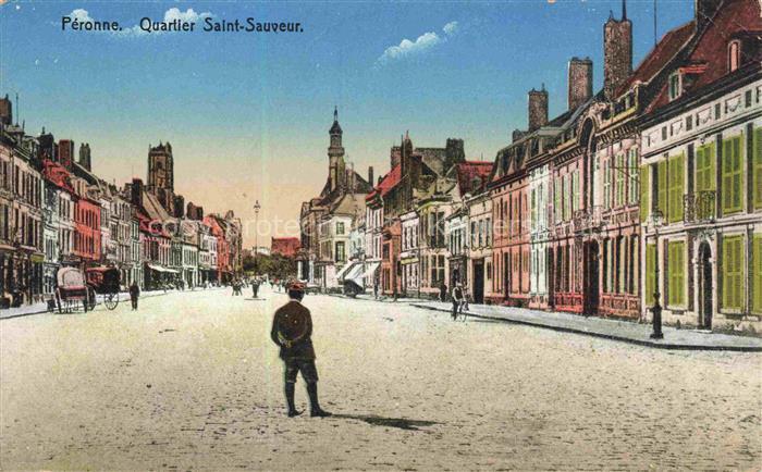 PERONNE 80 Somme Quartier Saint-Sauveur