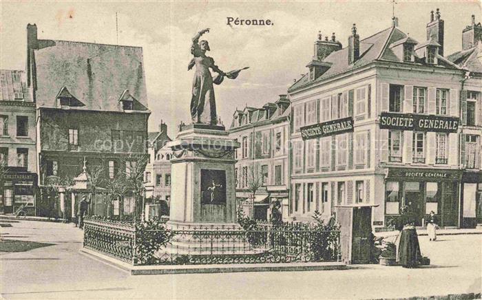 PERONNE  80 Somme Monument Denkmal