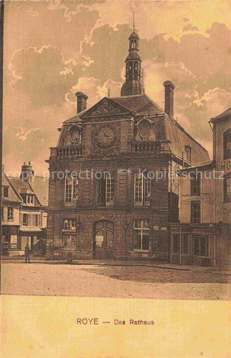 Roye Montdidier 80 Somme Rathaus