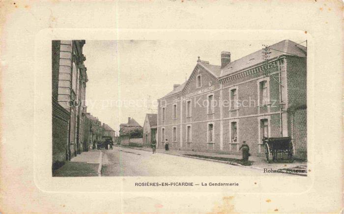 Rosieres-en-Picardie Rosieres-en-Santerre Montdidier 80 Somme La Gendarmerie