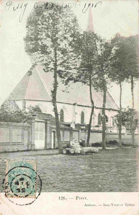 Pissy AMIENS 80 Somme Eglise Kirche