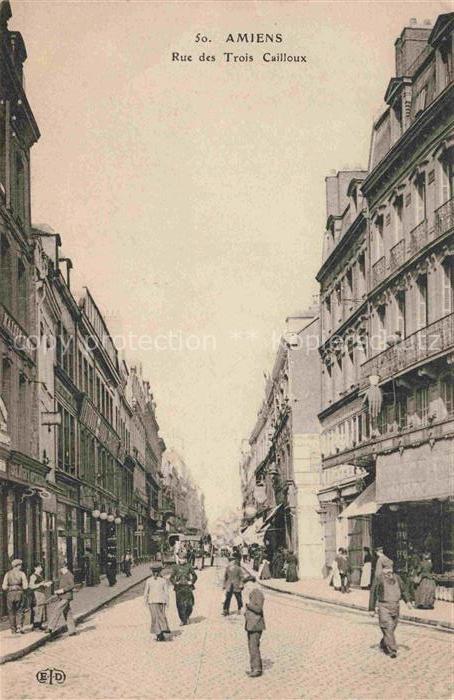 AMIENS 80 Somme Rue des Trois Cailloux