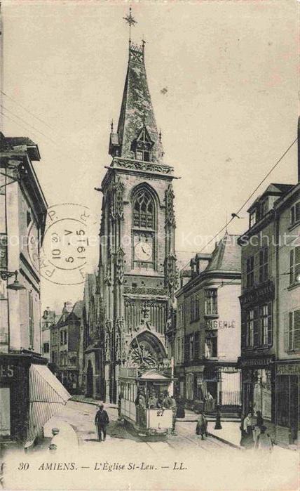AMIENS 80 Somme Eglise Saint Leu