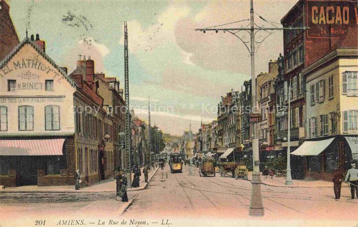 AMIENS 80 Somme Rue de Noyon