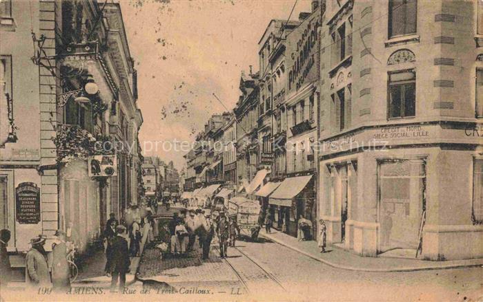 AMIENS 80 Somme Rue des Trois-Cailloux