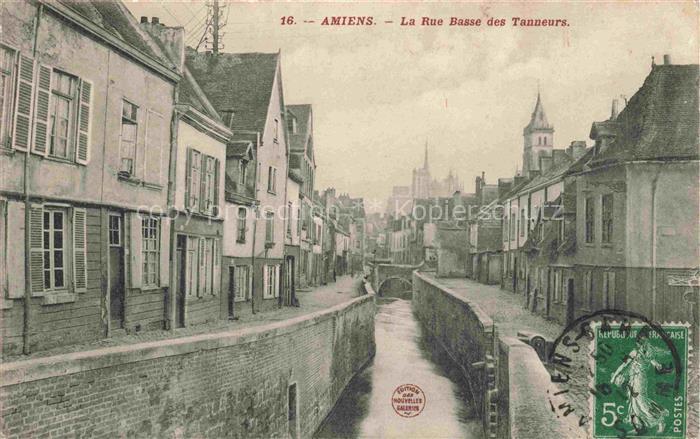 AMIENS 80 Somme Rue Basse des Tanneurs