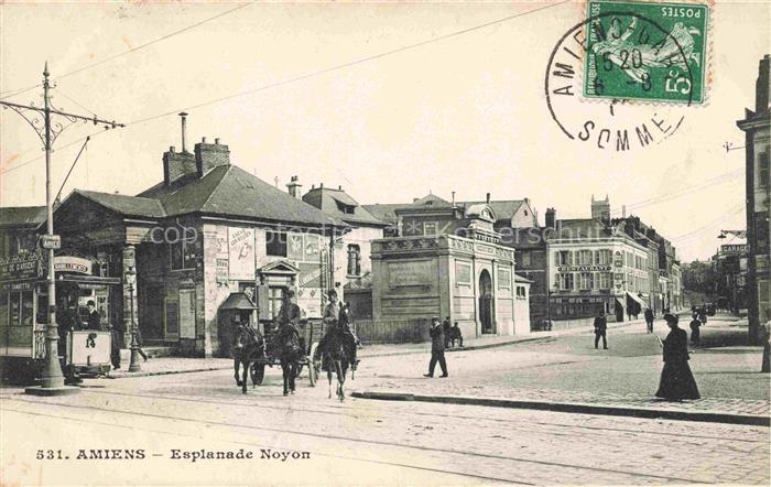 AMIENS 80 Somme Esplanade Noyon
