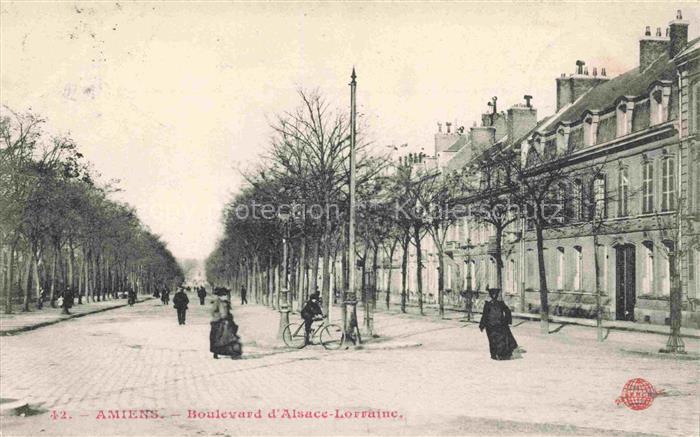 AMIENS 80 Somme Boulevard d'Alsace-Lorraine