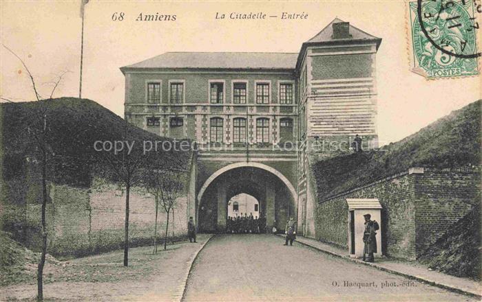 AMIENS 80 Somme Entrée de la Citadelle