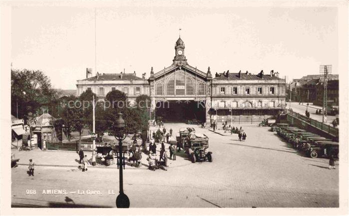 AMIENS 80 Somme La gare
